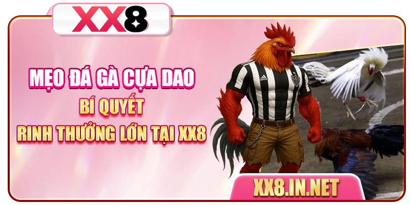 Mẹo Đá Gà Cựa Dao: Bí Quyết Rinh Thưởng Lớn Tại XX8